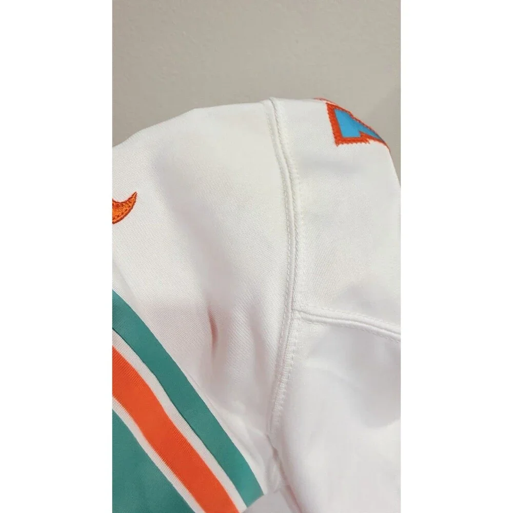 Nike Miami Dolphins Jaylen Waddle #17 Throwback Jersey Youth L 14/16 White NFL